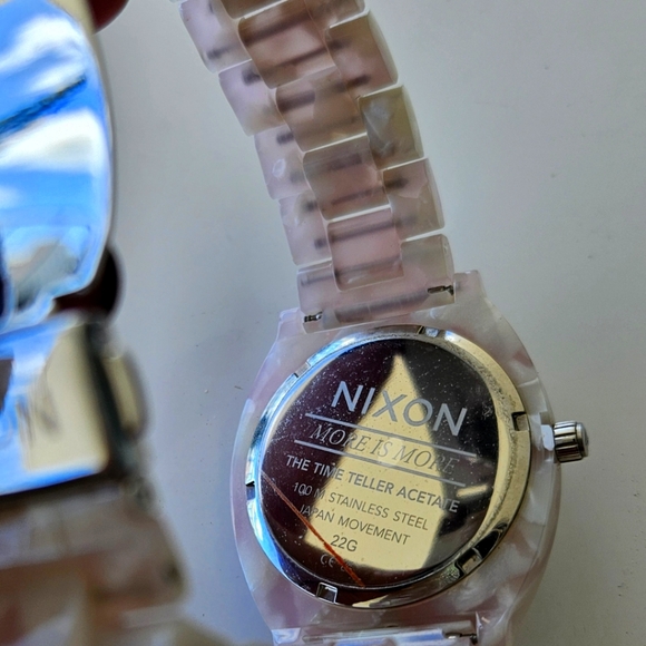NIXON Time Teller Acetate Women's Watch - Picture 5 of 9